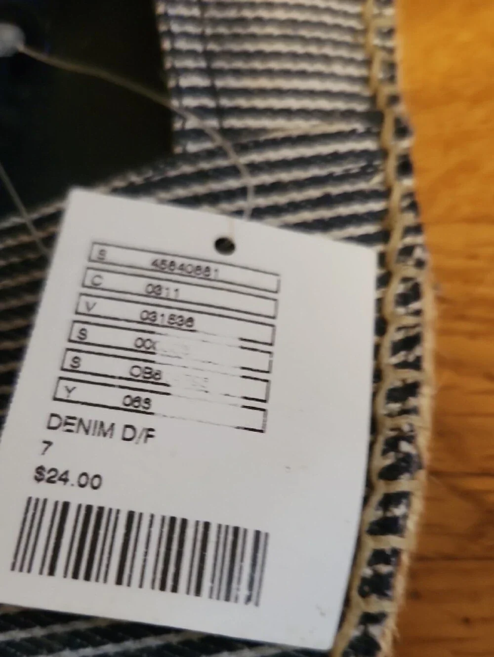 Urban Outfitters NWT Navy and White Striped Espadrille Flats
